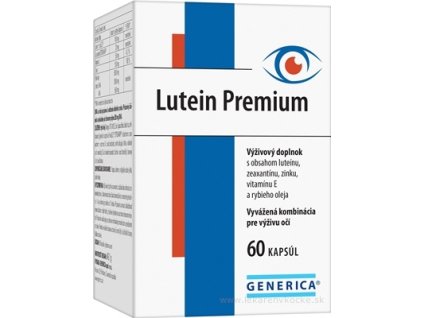 GENERICA Lutein Premium 60 ks