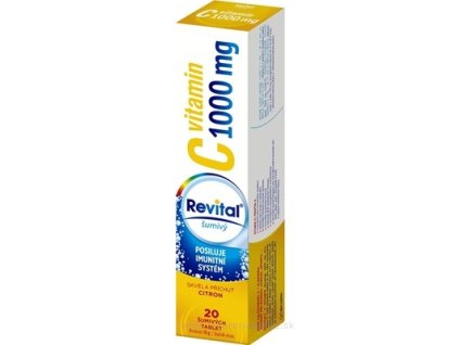 Revital vitamín C 1000 mg šumivý 20 ks