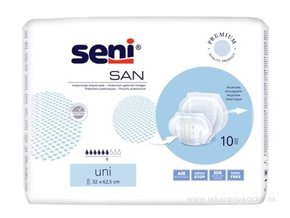 SENI San air vkladacie plienky 10 kusov