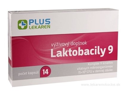 PLUS LEKÁREŇ Laktobacily 9 14 ks