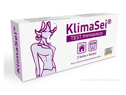 KlimaSei test menopauzy 2 ks