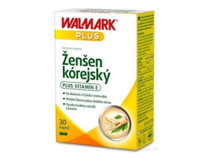 WALMARK Ženšen kórejský 30 ks