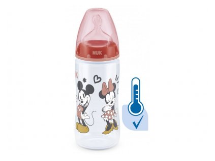 NUK FC+ flaša MICKEY  s MINNIE s kontrolou teploty 300ml