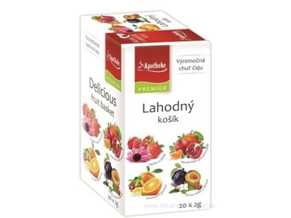 APOTHEKE PREMIER Lahodný košík 20x2 g
