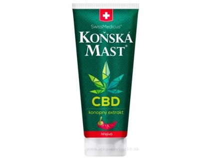 KONSKÁ MASŤ s CBD hrejivá 200 ml