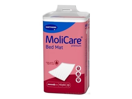 MoliCare Premium Bed Mat 7 drops 40 × 60 cm – jednorazová podložka proti inkontinencii (30 ks)