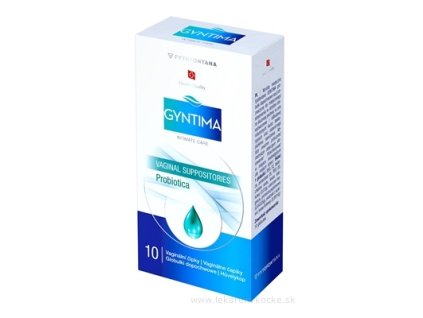 fytofontana GYNTIMA Probiotica vaginálne čapíky (inov.2025) 10 ks