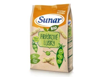 Sunar BIO Chrumky Hráškové struky 45 g