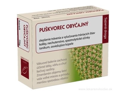 HANUS PUŠKVOREC OBYČAJNY KOREŇ 70 g