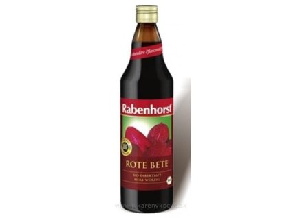 Rabenhorst Cviklová šťava Bio 750 ml