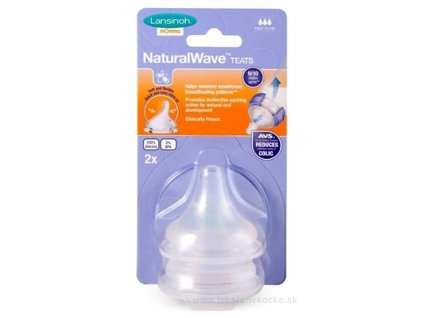 Lansinoh NaturalWaveTM cumeľ L 2 ks