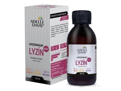 Adelle Davis Lipozomálny Lyzin AKUT 100 ml – podpora imunity a regenerácie