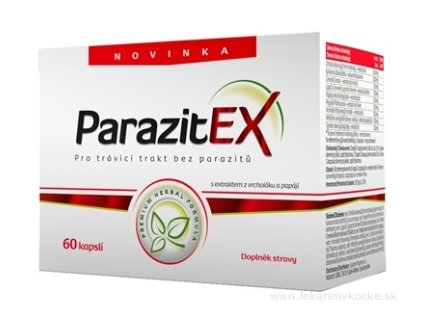 ParazitEx prípravok proti parazitom 60 cps.