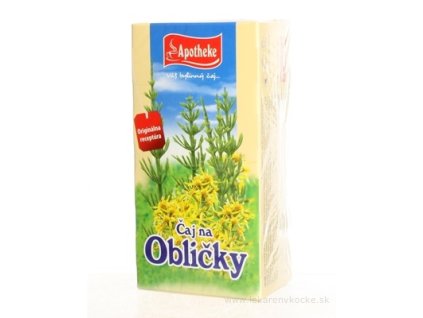 APOTHEKE ČAJ NA OBLIČKY 20x1,5 g