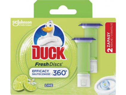 Duck Fresh Discs WC NÁPLŇ 2x36ml Limetka