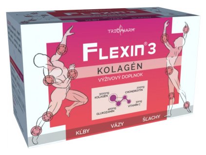 FLEXIN 3 KOLAGÉN - TRIOPHARM 30 ks