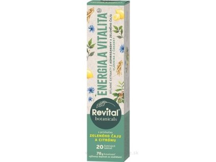 Revital Botanicals Energie a vitalita 20ks