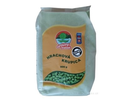 MLYN TRENČAN Odvážny hrášok - HRACHOVÁ KRUPICA bezgluténová 500 g