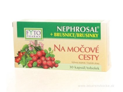 FYTO NEPHROSAL + BRUSNICE na močové cesty 30 ks