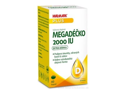 WALMARK Megadéčko 2000 IU 60 ks
