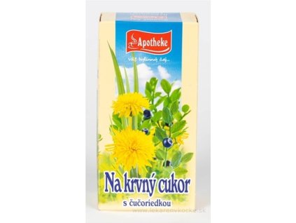 APOTHEKE ČAJ NA KRVNÝ CUKOR S ČUČORIEDKOU 20x1,5 g