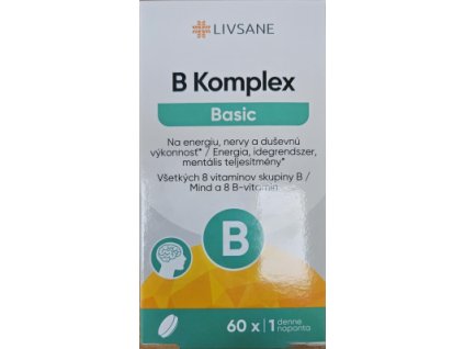 Livsane Vitamín B komplex 60 tabliet