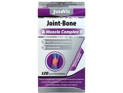 JutaVit Chrupavky, kosti a svaly 9 komplex 120 ks