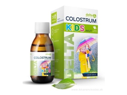 DELTA COLOSTRUM KIDS Natural 100% 125 ml