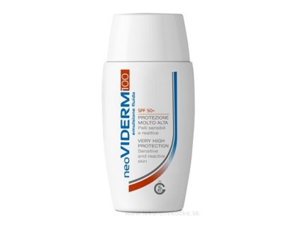 NeoViderm 100 Ochranná fluidná emulzia SPF50+ 50 ml opaľovacia emulzia