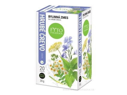 FYTO Bylinná zmes na hrubé črevo 20 x 1,5 g