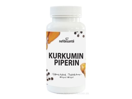 nefdesanté KURKUMIN PIPERIN 60 ks