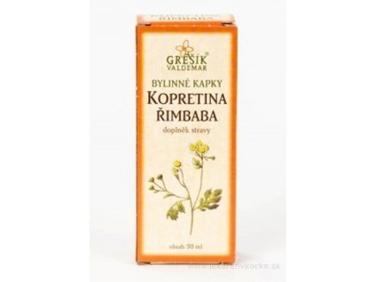 GREŠÍK BYLINNÉ KVAPKY RIMBABA 50 ml