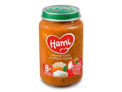Hami príkrm Krémové rizoto s morskou treskou 200 g