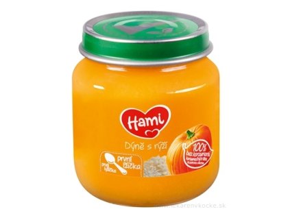Hami zeleninový príkrm Tekvica s ryžou 125 g