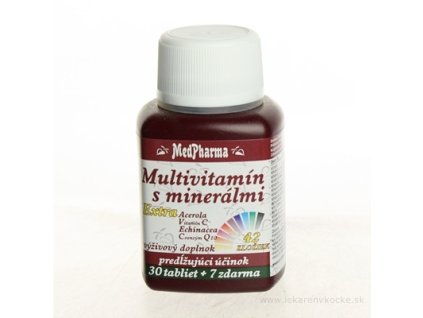 MedPharma MULTIVITAMIN S MINERÁL. EXTRA 42 ZLOŽIEK tbl 30+7 zadarmo (37 ks)