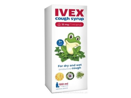 IVEX sirup na kašeľ 100 ml