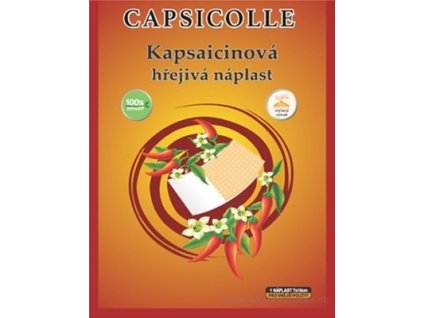 CAPSICOLLE Kapsaicínová hrejivá náplasť 1 ks