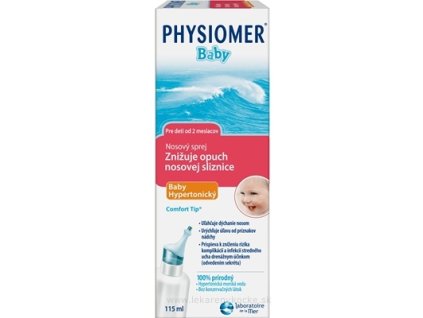 PHYSIOMER Baby Hypertonický nosový sprej