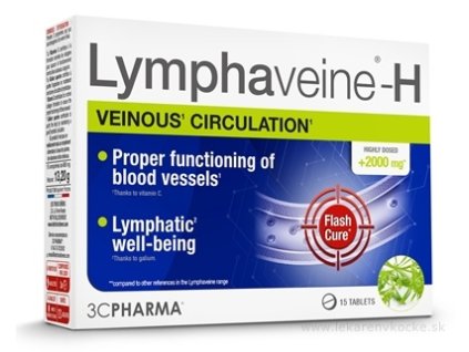 3CPHARMA Lymphaveine H tablety, 15 ks