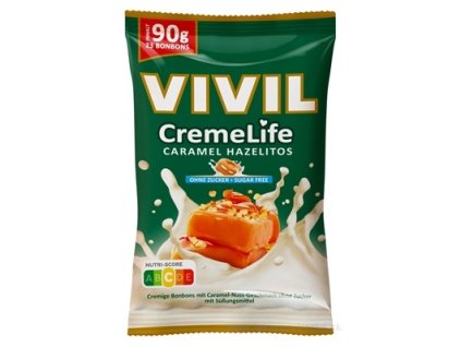 VIVIL BONBONS CremeLife CARAMEL HAZELITOS 90 g