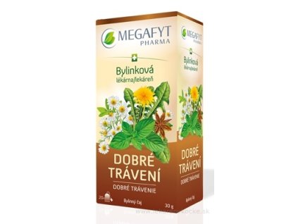 MEGAFYT Bylinková lekáreň DOBRÉ TRÁVENIE 20x1,5 g