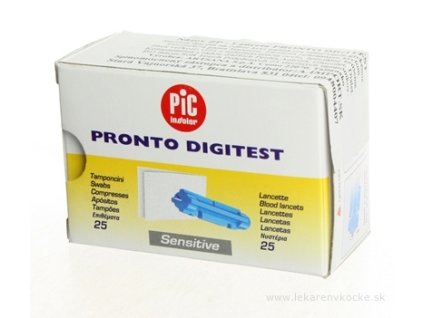 ARTSANA PRONTO DIGITEST LANCETY 25 ks