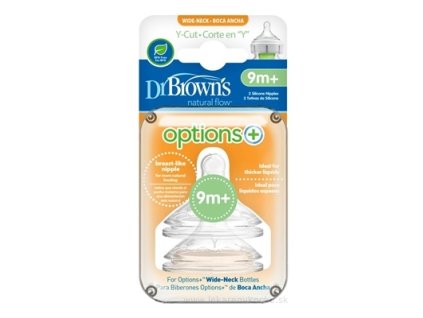 Dr.BROWN´S NÁHRADNÉ CUMLÍKY OPTIONS+ LEVEL Y-CUT 2 ks