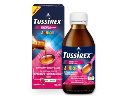 TUSSIREX JUNIOR sirup 120 ml
