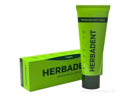 HERBADENT Original Bylinný medzizubný gél 25 g