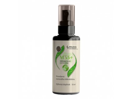 MikroVeda M33 Mikrobiotický ústny sprej 50 ml