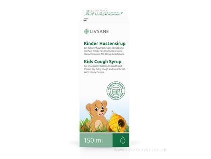 LIVSANE Detský sirup proti kašľu 150 ml