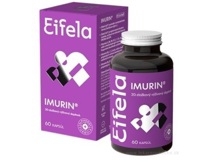 Eifela IMURIN 60 kapsúl – komplexná podpora imunity a črevného zdravia