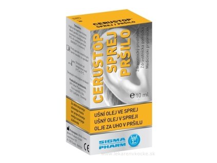 Cerustop ušný olej v spreji 10 ml