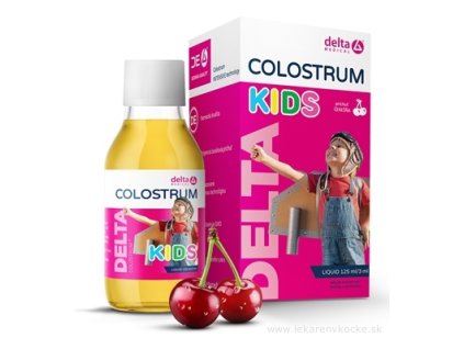 DELTA COLOSTRUM KIDS Čerešňa 125 ml